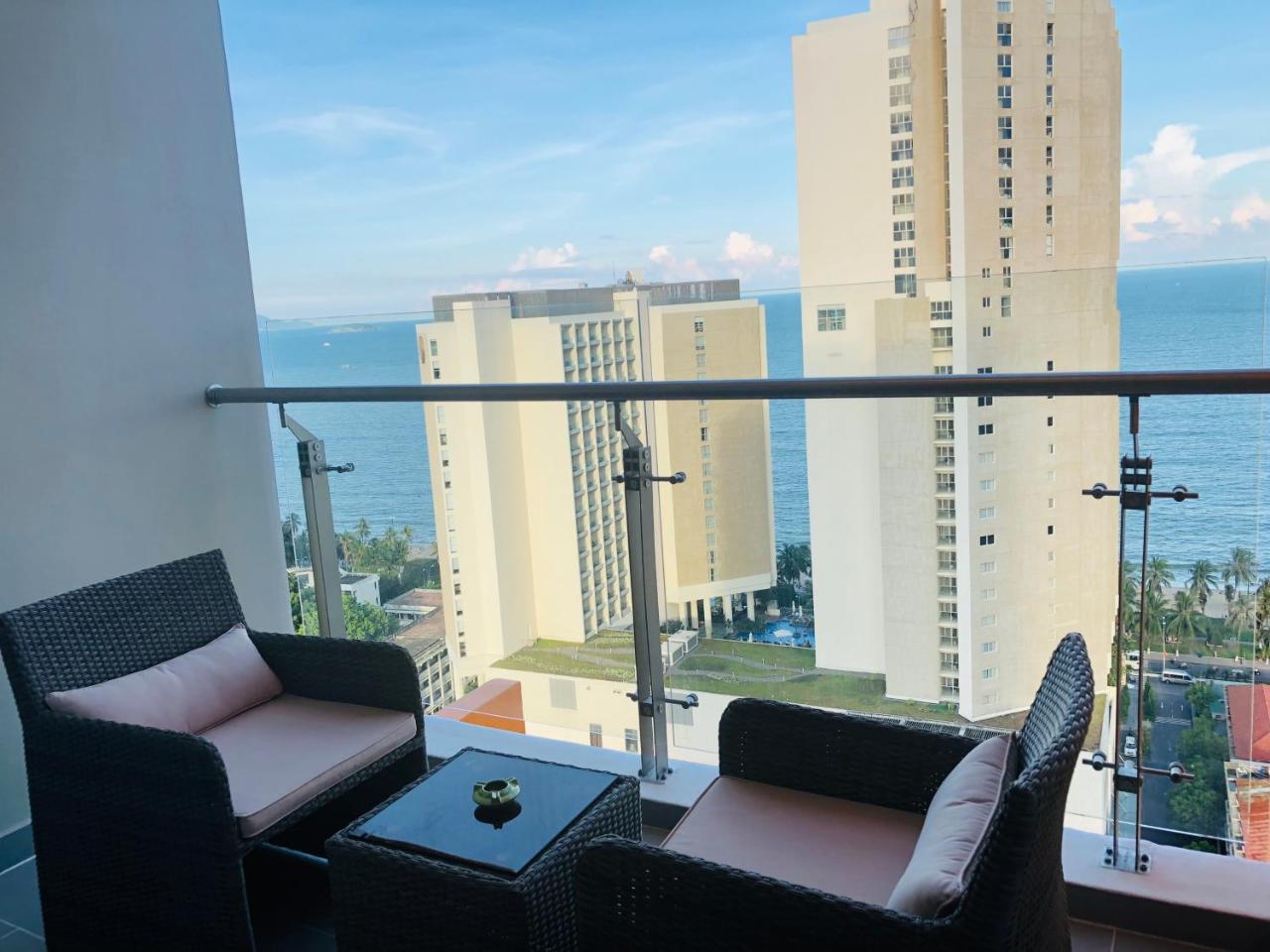 Atlantica Balcony Ocean View Serviced Apartment 나트랑 외부 사진