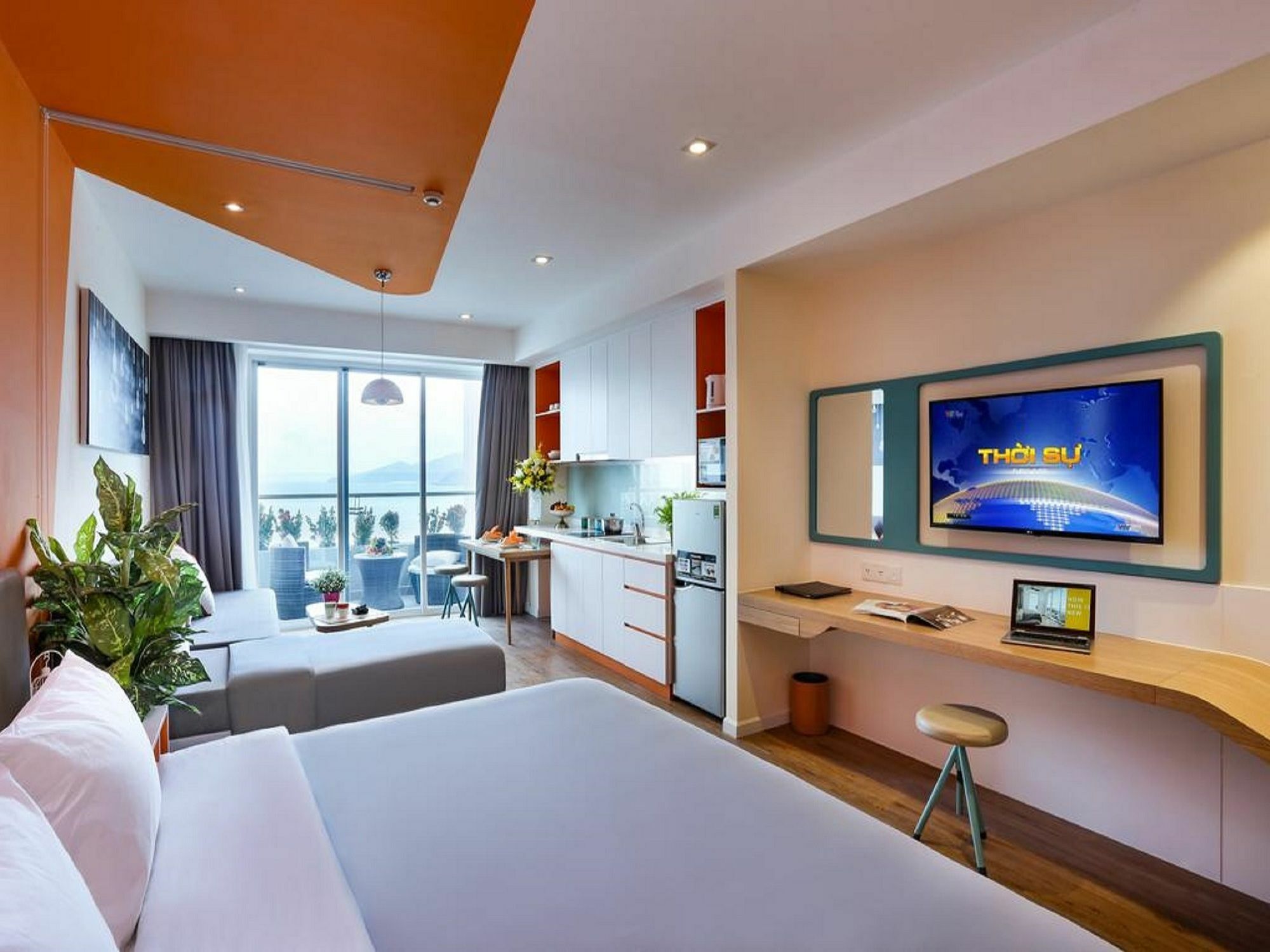 Atlantica Balcony Ocean View Serviced Apartment 나트랑 외부 사진